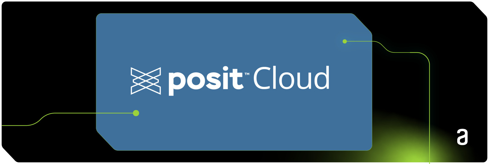 Logo do Posit Cloud.