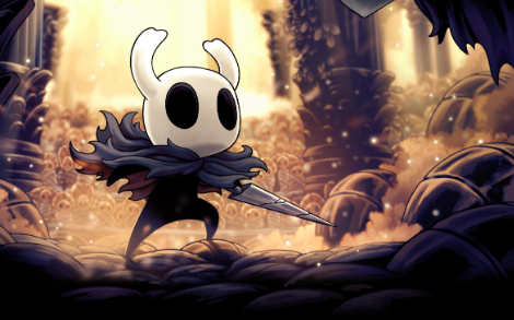 imagem de um personagem do jogo Hollow knight