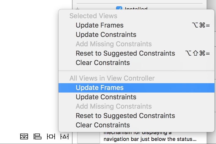 Update Frames