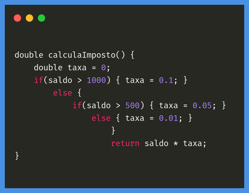 Refatoração em Java: early return na prática 