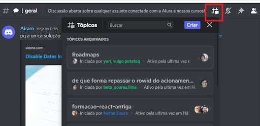 Discord: como criar tópicos e organizar conversas dentro dos