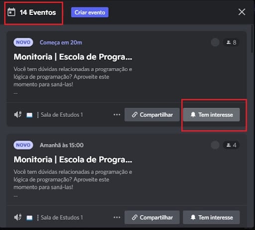 Grupo de Estudos Discord