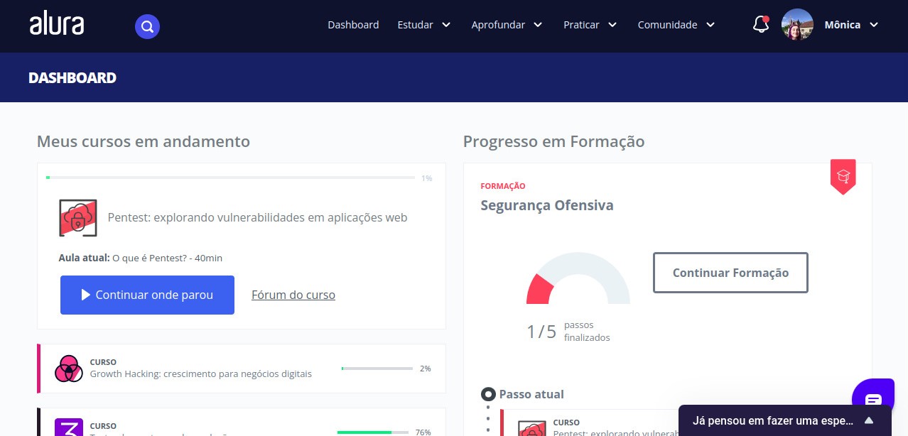 Imagens de antes e depois da tela lado a lado para comparação.